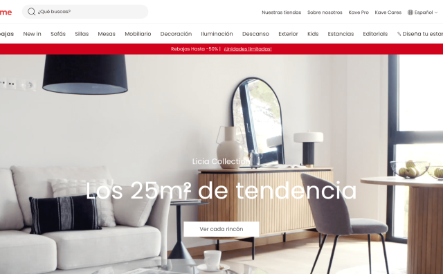 西班牙家居品牌 Kave Home 2021年营收增长54%