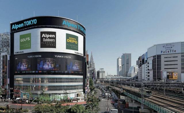 有50年历史的日本体育用品巨头 Alpen 在新宿开设史上最大店铺