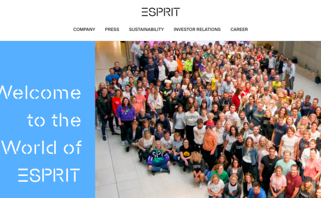 Esprit 四年来首度扭亏为盈，引入全新领导团队重振亚洲市场