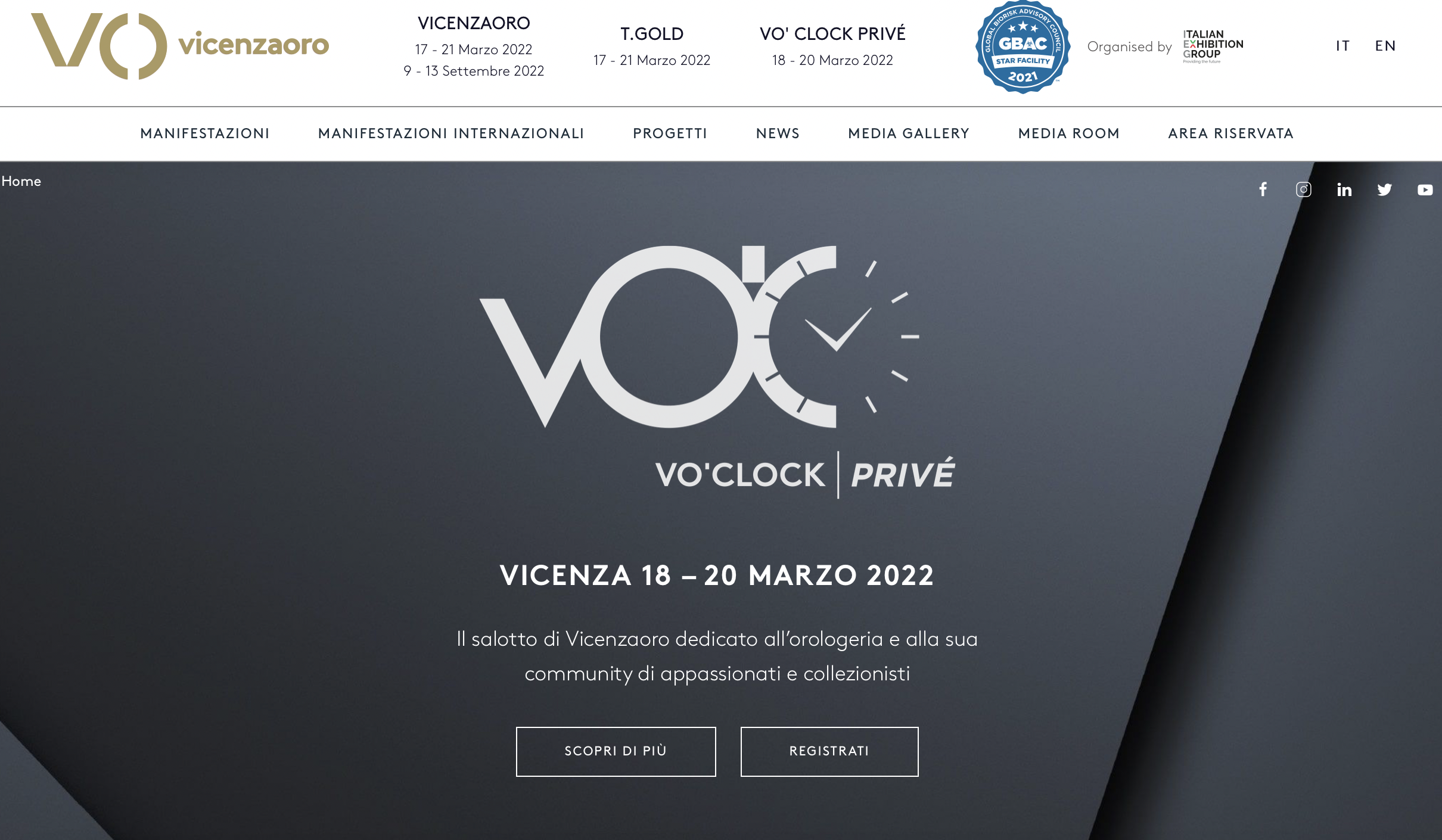 意大利维琴察国际珠宝展 Vicenzaoro参展人数增加24%，1000多家品牌参展