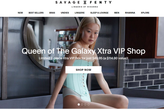 传：蕾哈娜的内衣品牌 Savage X Fenty 可能于今年上市，估值达30亿美元