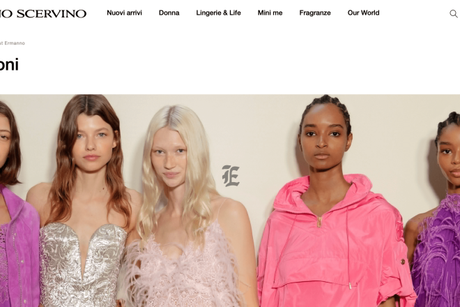 意大利高级女装品牌 Ermanno Scervino 中国业绩大涨50%，今年计划在上海新开三店