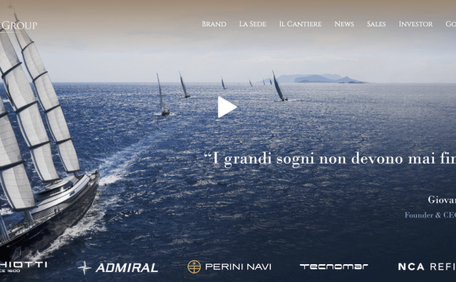 意大利奢侈游艇集团 The Italian Sea Group营收额增长60%至1.86 亿欧元