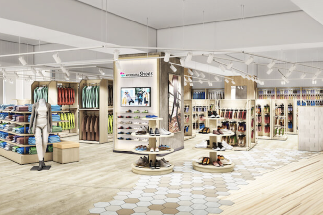 日本休闲户外品牌 WORKMAN 最新动态：开设全新鞋履门店、进军健康护理行业