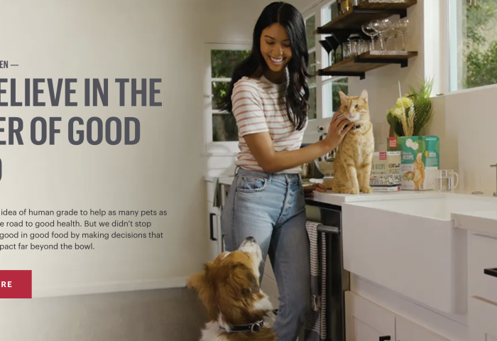 首个“人类食用级”宠物食品公司 The Honest Kitchen完成1.5亿美元融资