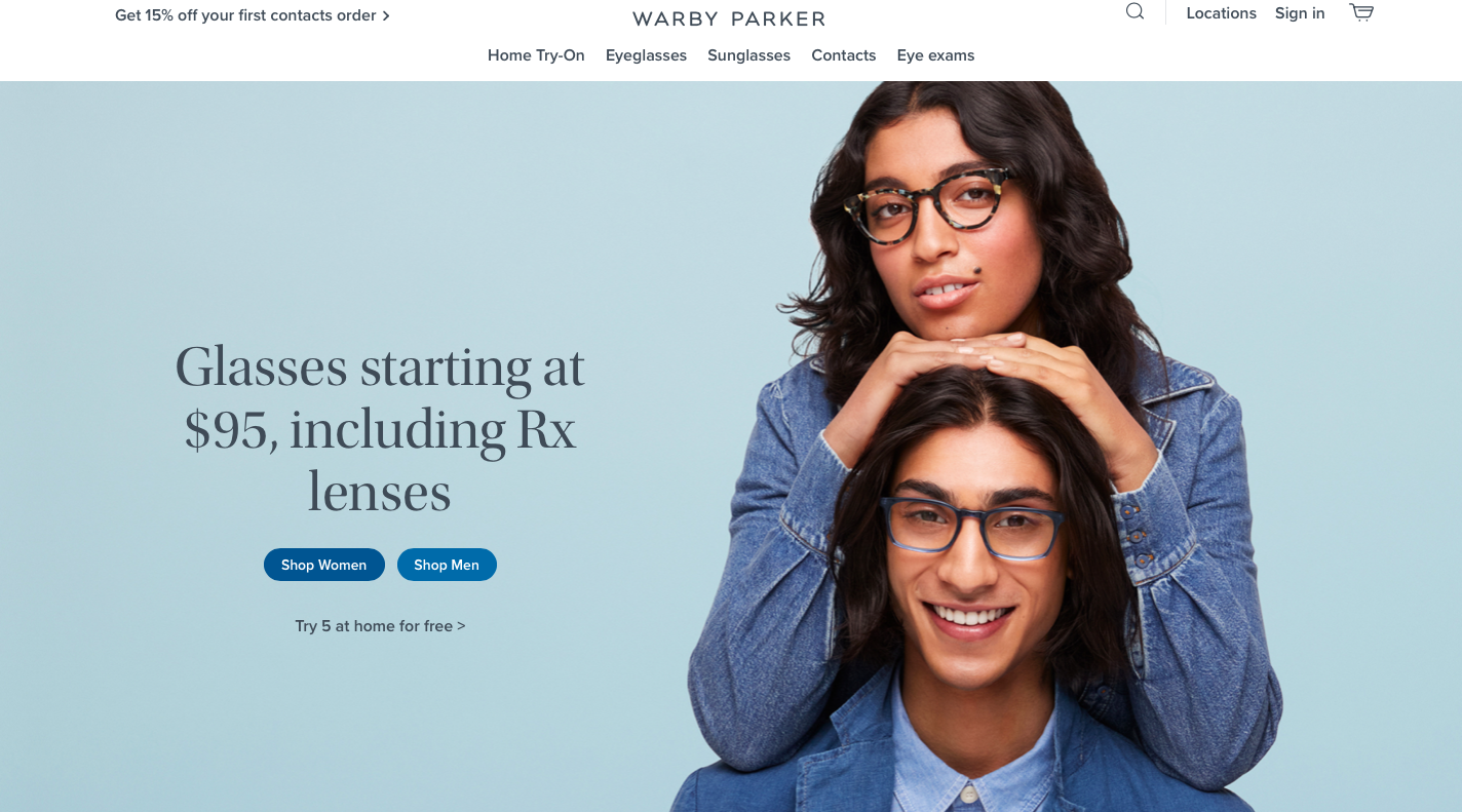 美国互联网眼镜公司 Warby Parker 上季度再现亏损，隐形眼镜推动净销售额实现两位数增长