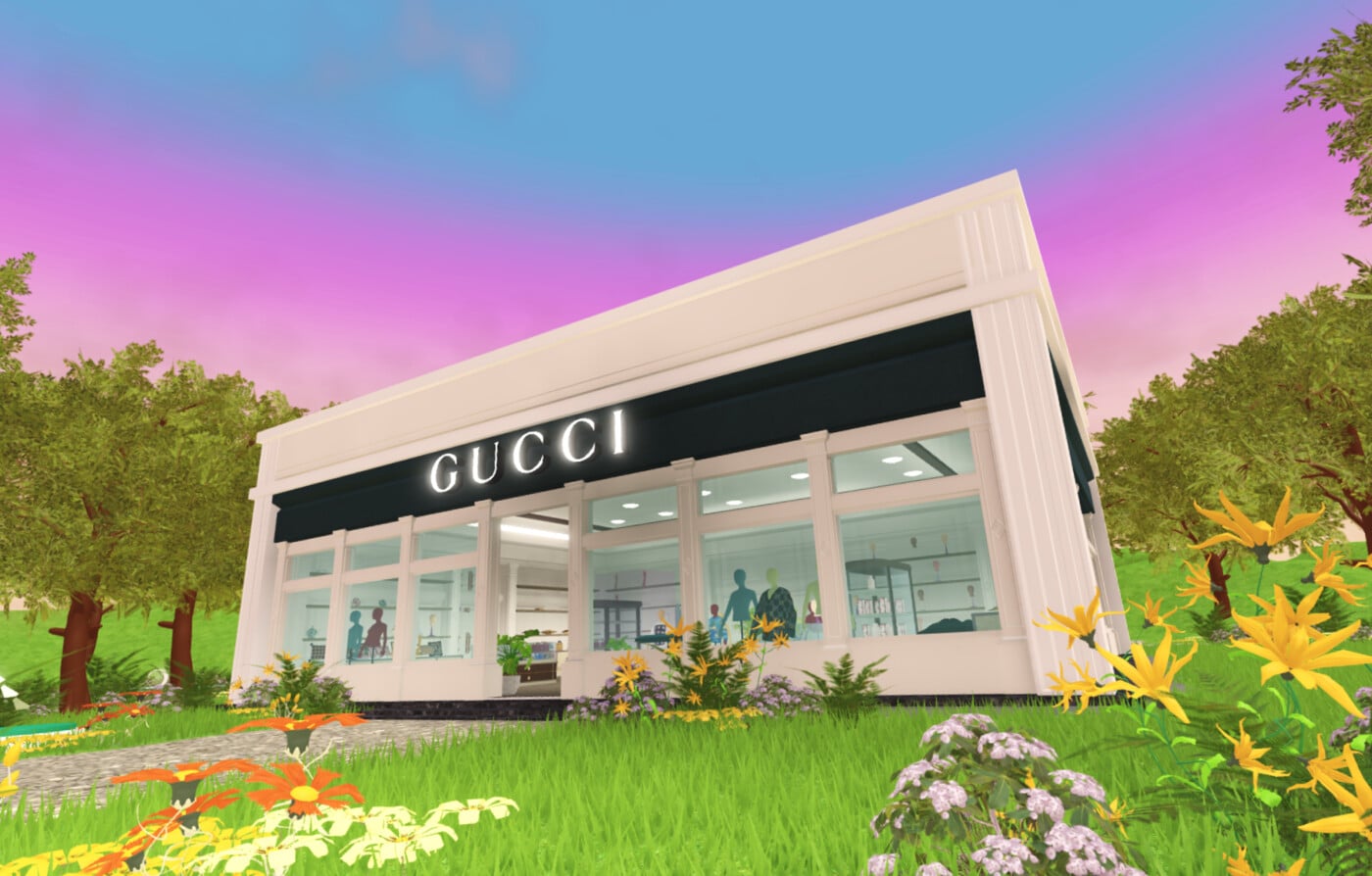 Gucci在游戏平台 Roblox上建了一座虚拟“Gucci小镇”
