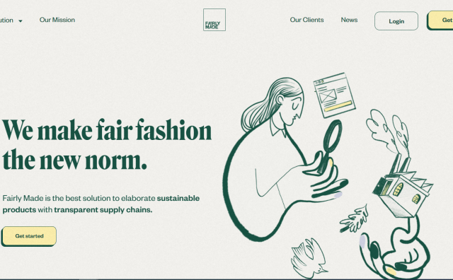 法国初创企业 Fairly Made：帮助品牌建立更加可持续的供应链