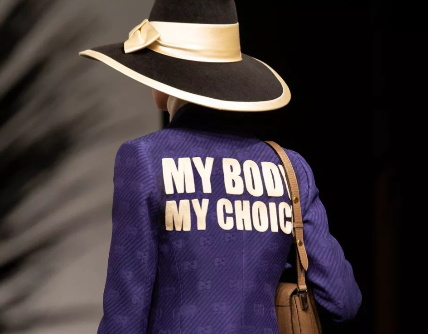 Gucci 发声支持女性维护生育权利