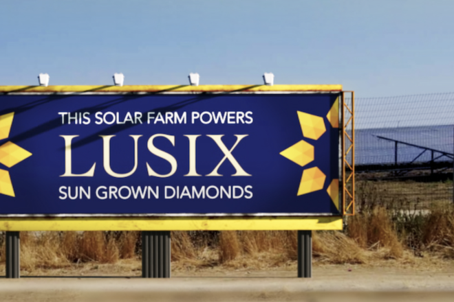 以色列培育钻石生产商 LUSIX推出太阳能培育钻石 Sun Grown Diamonds™