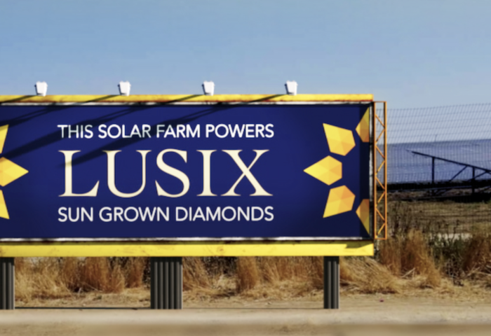 以色列培育钻石生产商 LUSIX推出太阳能培育钻石 Sun Grown Diamonds™