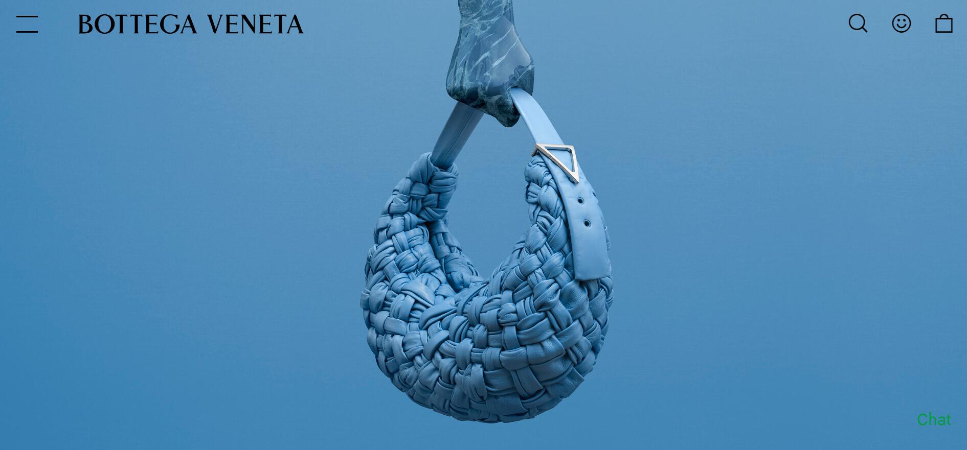 Bottega Veneta 通过其官网出售品牌此前曾发布的产品