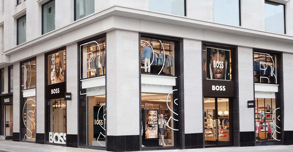 BOSS 全新数字化旗舰店在伦敦开业