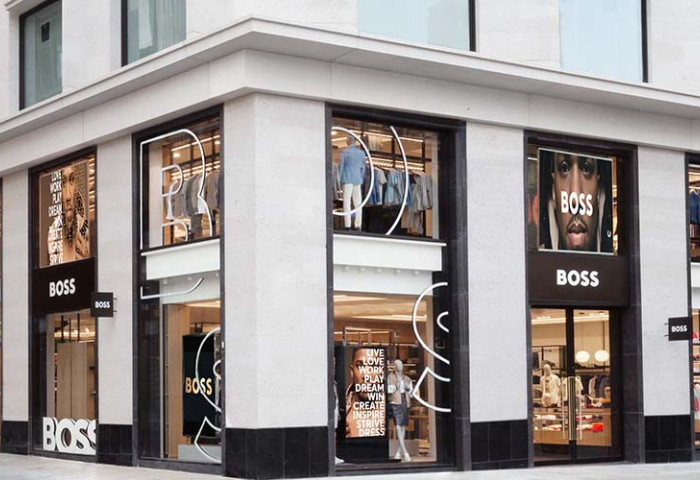 BOSS 全新数字化旗舰店在伦敦开业
