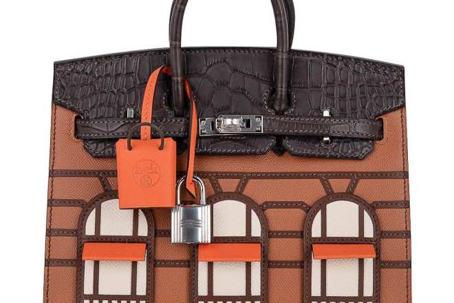 一只近40年历史的爱马仕铂金包在二手奢侈品平台上拍出15.8万欧元
