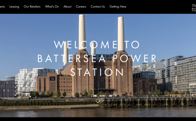 伦敦地标建筑 Battersea 巴特西发电站改造购物中心项目正式竣工，今年秋季开幕