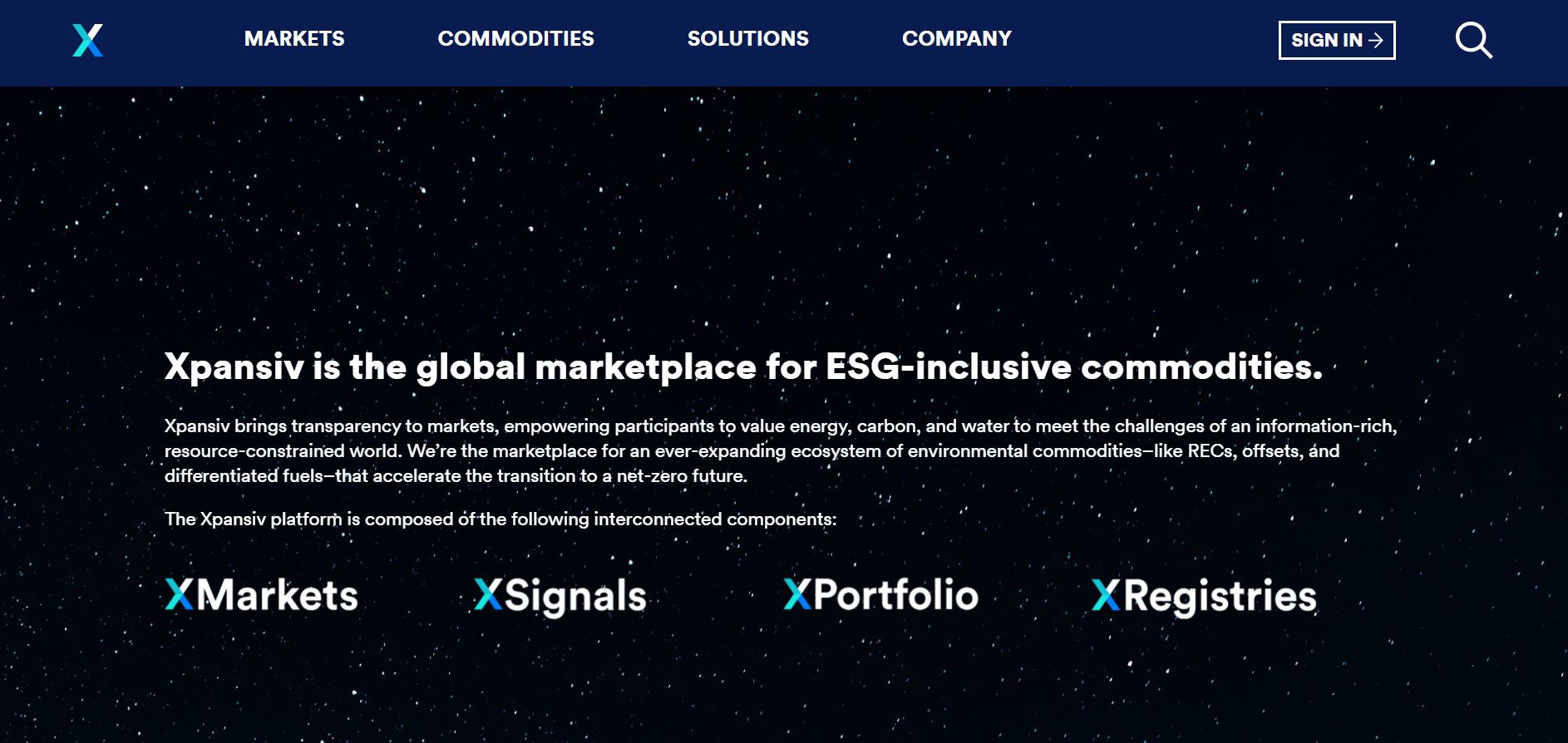 ESG大宗商品交易平台 Xpansiv获黑石集团4亿美元战略投资