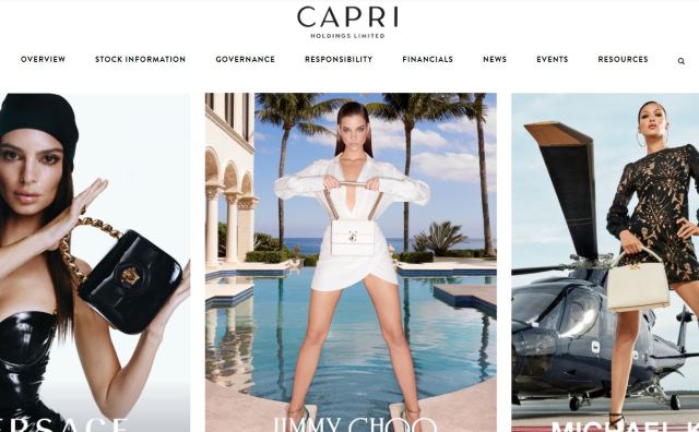 Capri 集团宣布已完成向多品牌奢侈品集团的转型，目标年销售额80亿美元