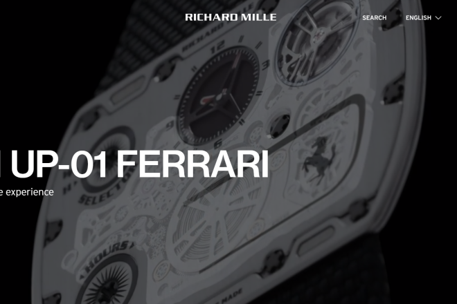 Richard Mille 与法拉利联名推出“世界最薄腕表”，估价达180万美元