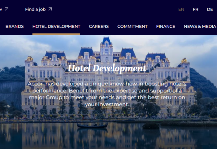 雅高酒店集团公布最新转型和简化组织结构战略