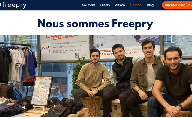 为时尚品牌和零售商提供二手服务的 Freepry 完成140万欧元融资