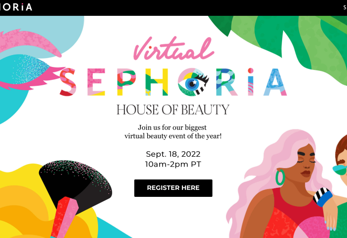 丝芙兰虚拟美容体验活动 SEPHORiA 于9月回归