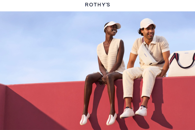 以回收依云塑料瓶为原料，美国可持续环保鞋履品牌 Rothy’s 推出首个网球胶囊系列