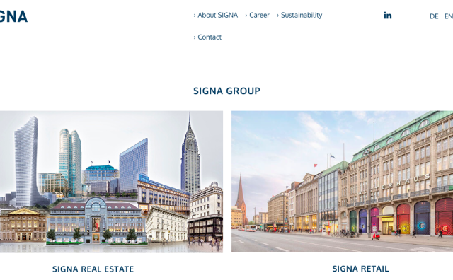 欧洲不动产集团 Signa 筹资7.5亿欧元，计划投资欧洲豪华房地产行业