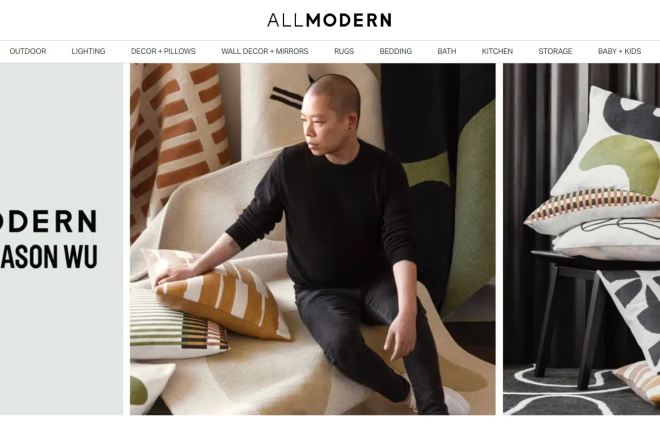 华裔设计师 Jason Wu 合作高端家居用品购物平台 AllModern 推出限量联名系列
