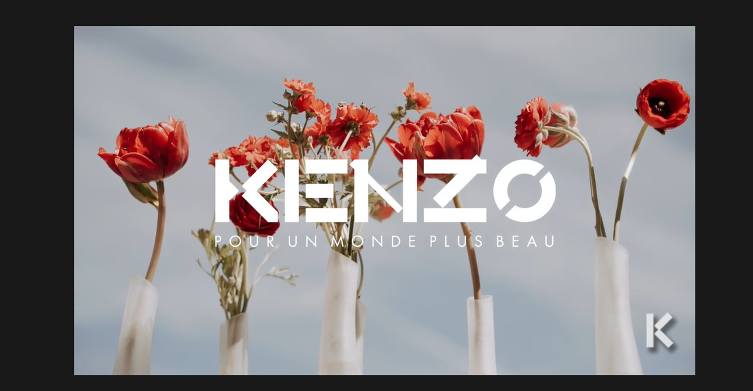 Kenzo 将回收经典的 Flower by Kenzo 香水瓶改造为真正的“花瓶”