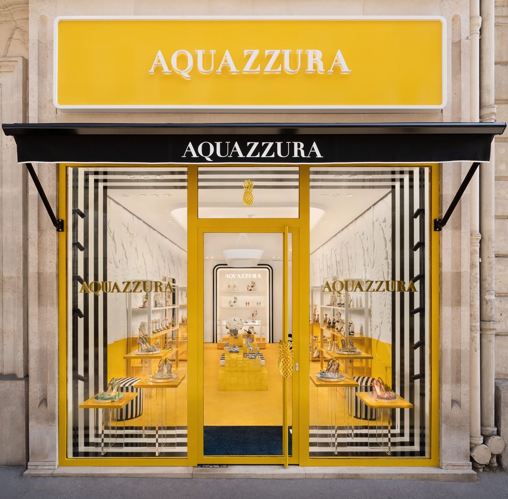 成立十周年，意大利鞋履品牌 Aquazzura 在巴黎开设首家旗舰店