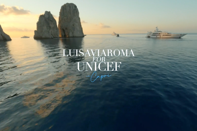 LuisaViaRoma 在卡普里岛举办第六届慈善晚宴，筹资800万欧元善款救助难民
