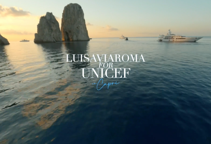 LuisaViaRoma 在卡普里岛举办第六届慈善晚宴，筹资800万欧元善款救助难民