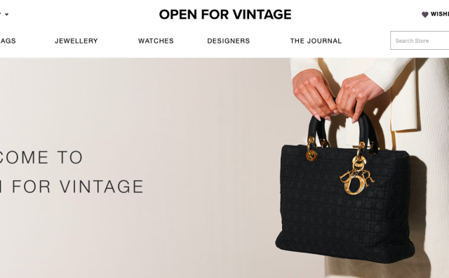 欧洲二手奢侈品电商平台 Open for Vintage 从天使投资者处融资125万欧元