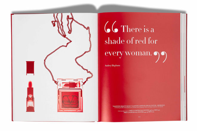 Valentino 推出精装新书《Valentino Rosso》，回溯品牌五十年对红色的热爱