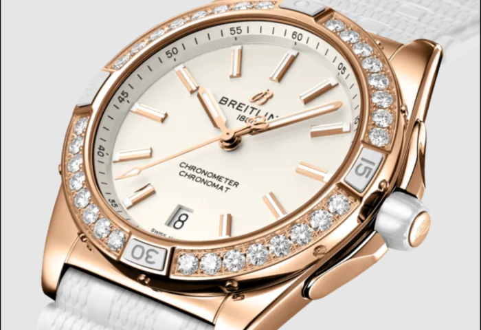 瑞士奢侈腕表品牌百年灵推出首款采用培育钻石的腕表