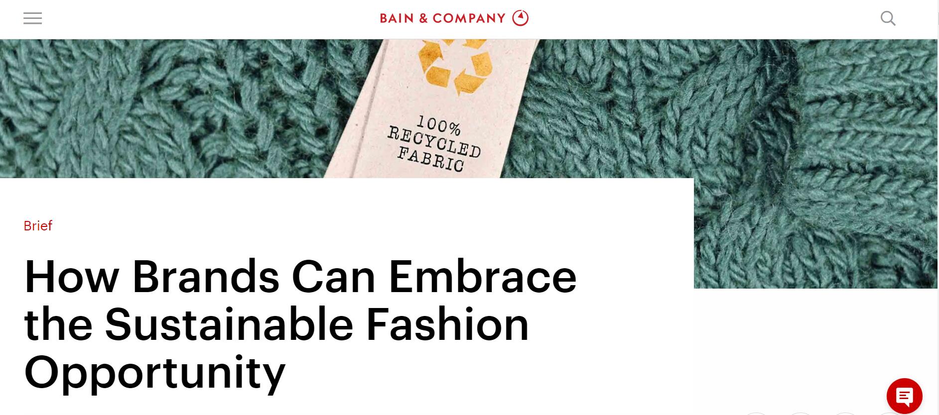 贝恩最新可持续时尚研究报告称：“商品质量”仍是中国消费者最看重的