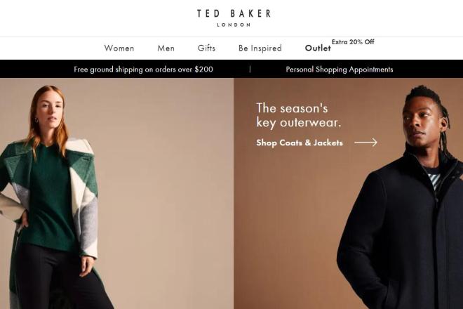 美国品牌管理公司ABG以2.11亿英镑正式完成对英国时尚品牌Ted Baker的收购