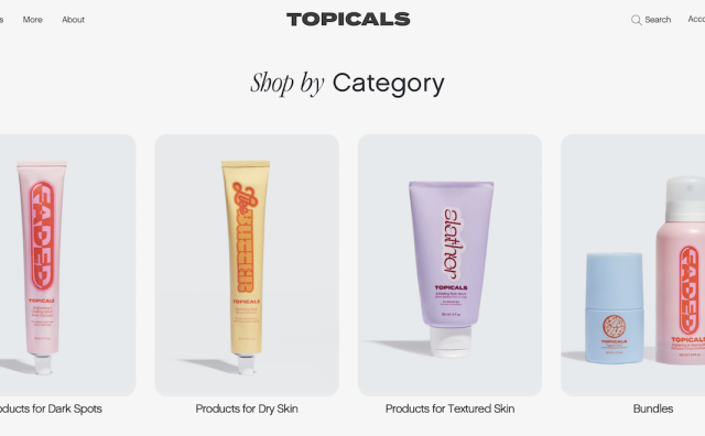 专为慢性皮肤病患者打造的护肤品牌 Topicals 完成1000万美元融资