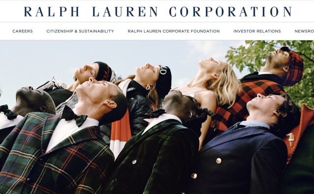 Ralph Lauren 上季度销售额同比增长5%超预期，亚洲市场表现最为突出