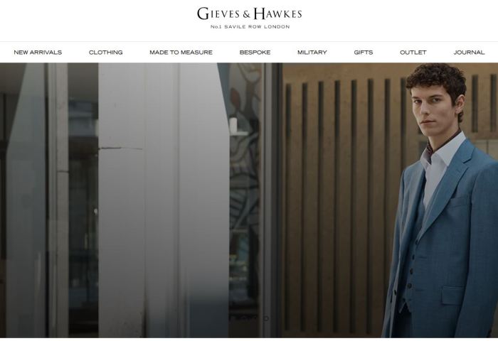 英国时尚零售集团 Frasers 确认收购英国老牌男装 Gieves&Hawkes