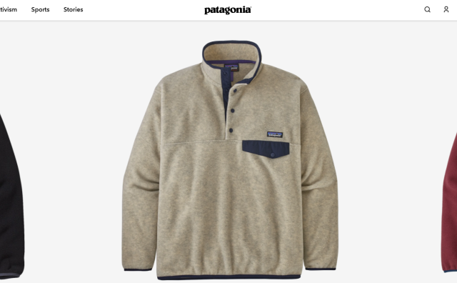 Patagonia 起诉 Gap 抄袭其经典摇粒绒外套口袋设计