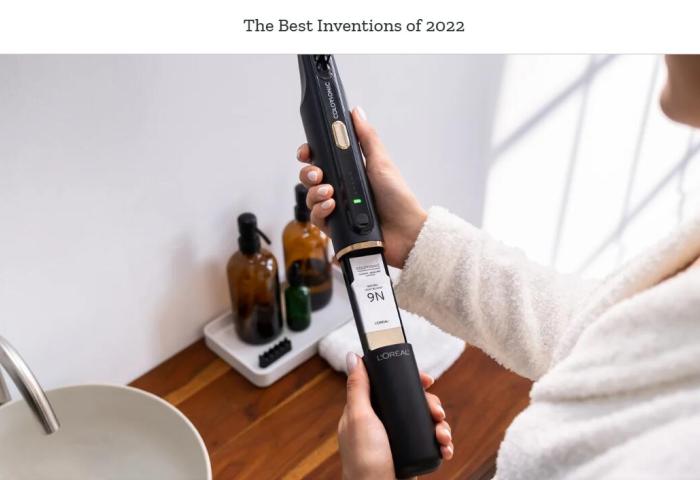 凭借创新的居家染发设备，欧莱雅集团连续第三年登上《时代》杂志最佳发明榜单