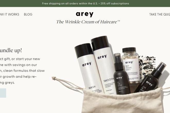 美国护发品牌 Arey 获400万美元超额融资，要做护发产品中的“抗皱霜”