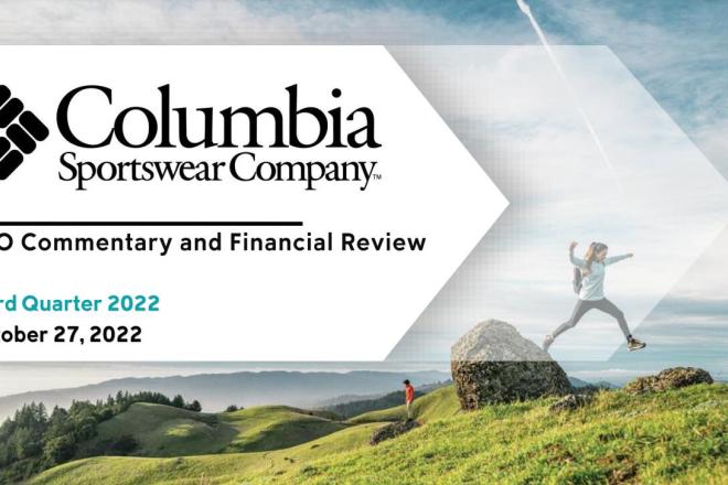 Columbia集团最新季报：净销售额9.55亿美元创历史新高，SOREL和Columbia品牌引领增长