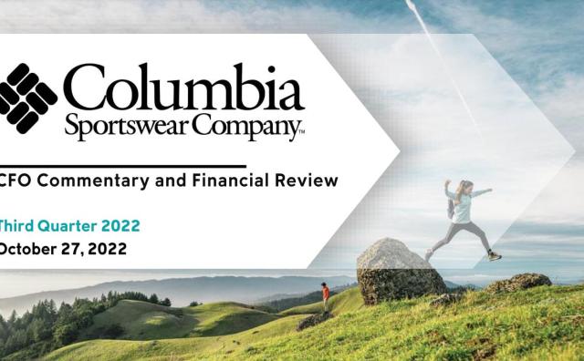 Columbia集团最新季报：净销售额9.55亿美元创历史新高，SOREL和Columbia品牌引领增长