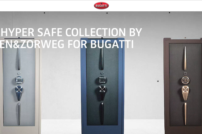 豪华汽车品牌 Bugatti 推出限量系列保险箱