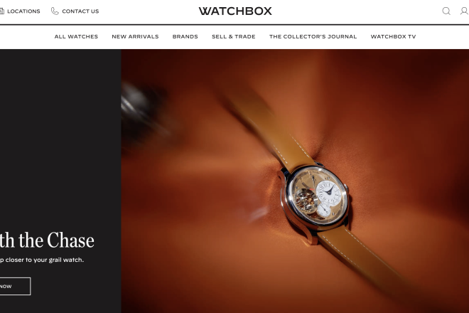 二手奢侈腕表交易平台 WatchBox 预计今年销售额将超过4亿美元