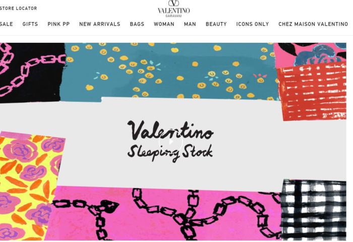 Valentino开展针对“沉睡库存面料”的全新升级改造项目