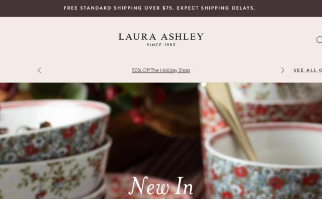 英国老牌时尚家居零售商 Laura Ashley 70周年战略：更新品类、拓展合作、全球扩张
